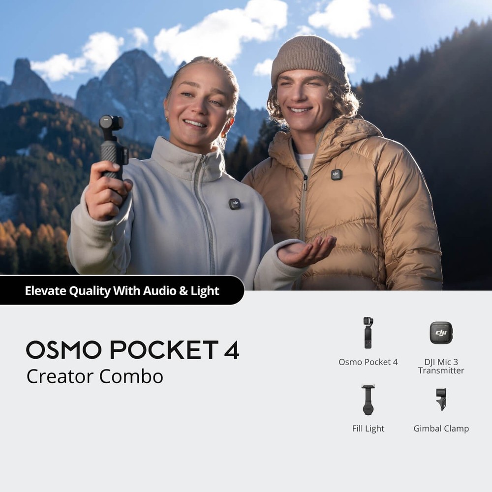 Osmo Pocket 4 Creator Combo