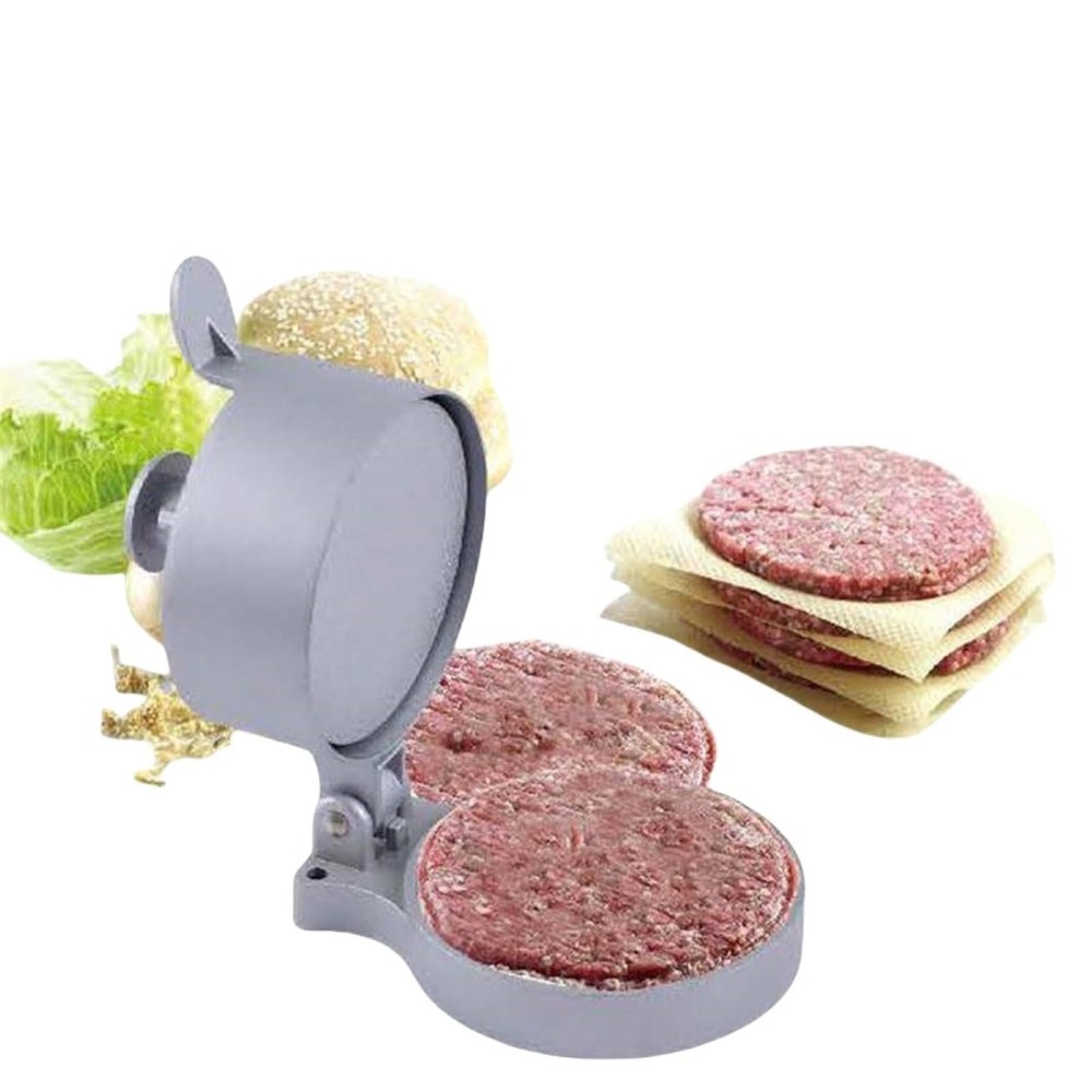 Professional Hamburger Press Adjustable Thickness Burger Patty Maker Tool