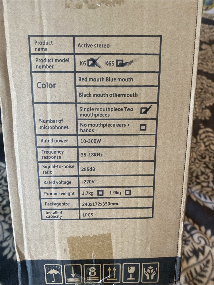 bluetooth speaker with 2 microphone wireless