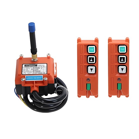 Industrial Wireless Crane Remote Control Switch F21-2S Transmitter *2 Receiver*1