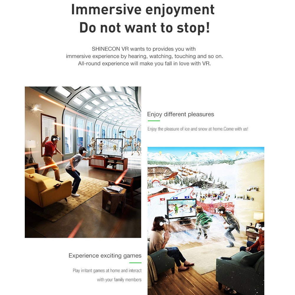 VR Box 4.0 3D Virtual Reality Headset with Bluetooth & Controller – Immersive VR