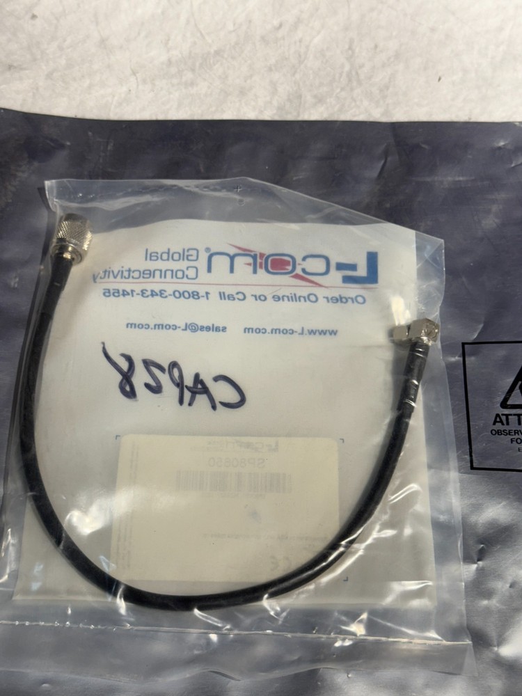 L-Com SP80650 Micro RF Coax big RF Microwave Coax NIB Patch cable