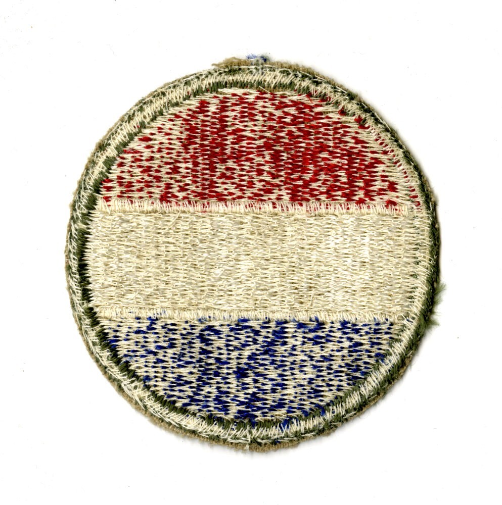 Army Ground Forces White Back Patch WWII Vintage
