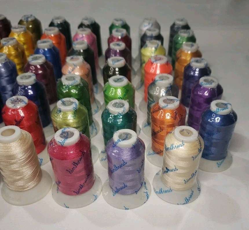 Polyester Embroidery Machine Thread Assorted Colors Mystery Lot
