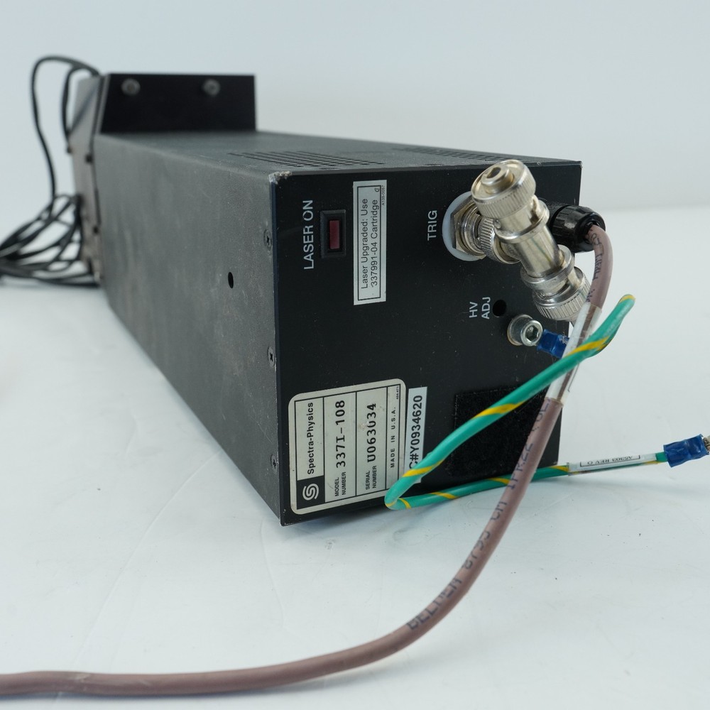 Untested Spectra-Physics Nitrogen Laser 337I-108 A5346 Rev-1