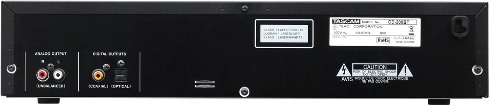 Tascam CD-200BT Professional Single CD Player