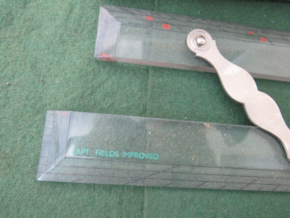 CAPTAIN FIELDS 'MATHEMO SERIES' IMPROVED 15" PARALLEL RULE BOXED
