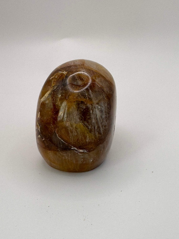 Fire quartz skull