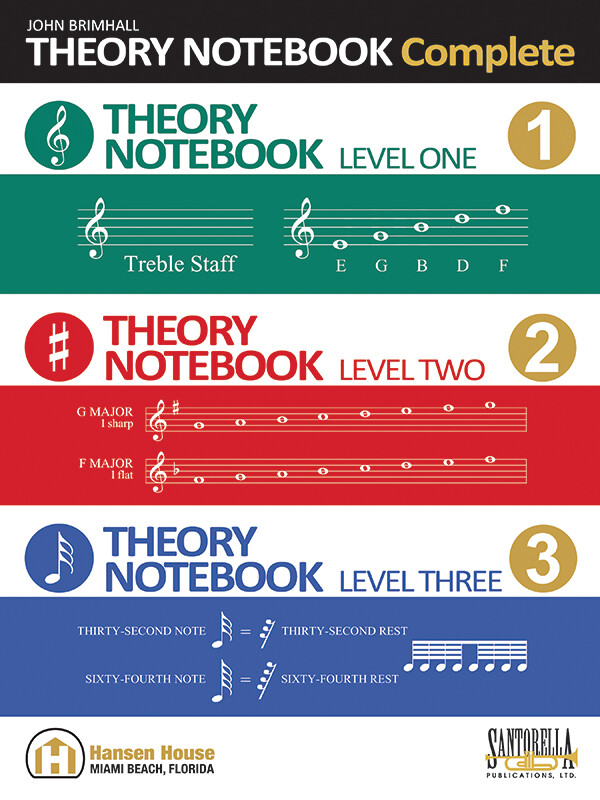 Theory Notebook Complete by Jonathon Robbins * Ships from Publisher!