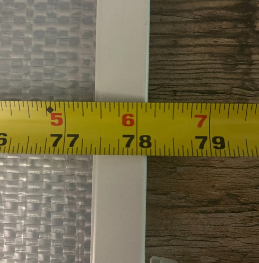 4 sliding mirror closet doors with hardware attached