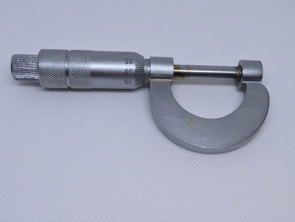 Vintage 0-25mm Outside Micrometer 1970's