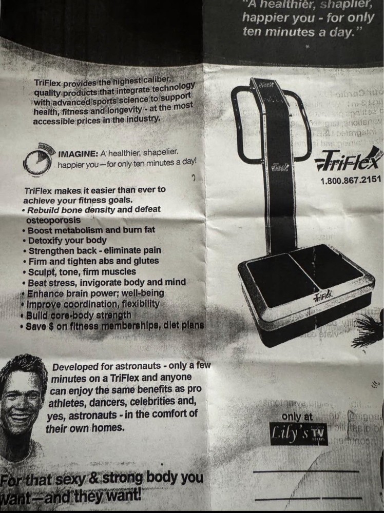 New E-TriFlex Vibration Machine