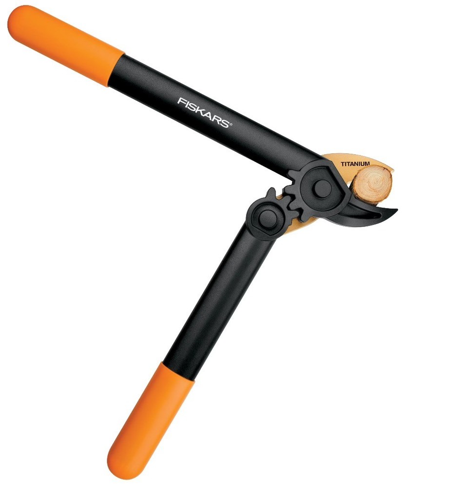 Fiskars PowerGear Titanium Pruning Shears (15 inches)