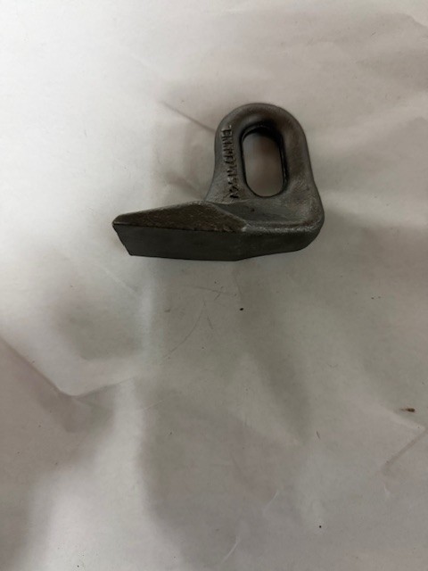 Welded on D-ring tie down anchor