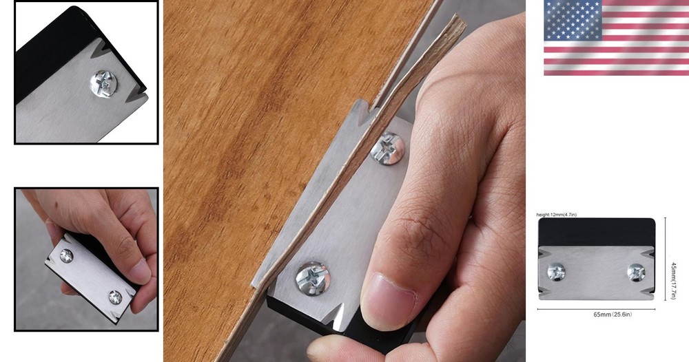 Multi-functional Deburring Tool for PVC, ABS, Melamine & More - Portable Design