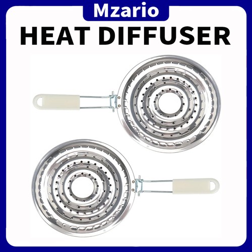 2 Pack Double Thickening Heat Diffuser Reducer Flame Simmer Plate For Stovetop
