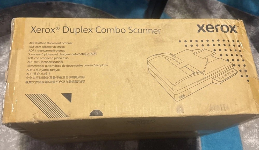 Xerox Duplex Combo Flatbed Scanner