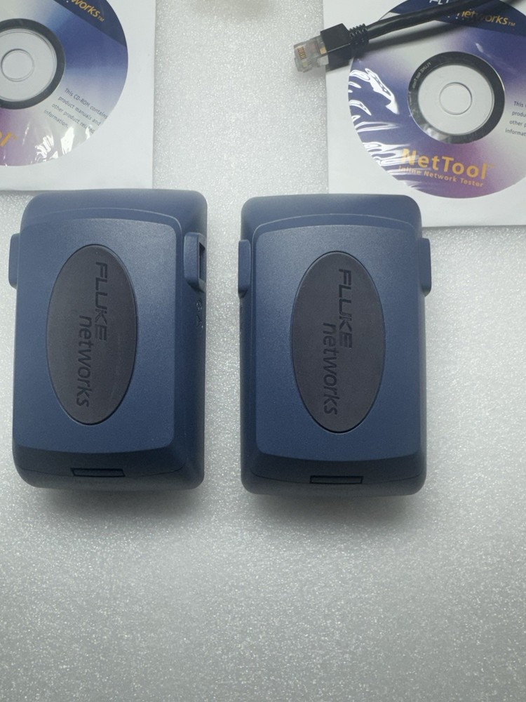Fluke Networks NetTool 10/100 Inline Network Tester-UNTESTED, two units.