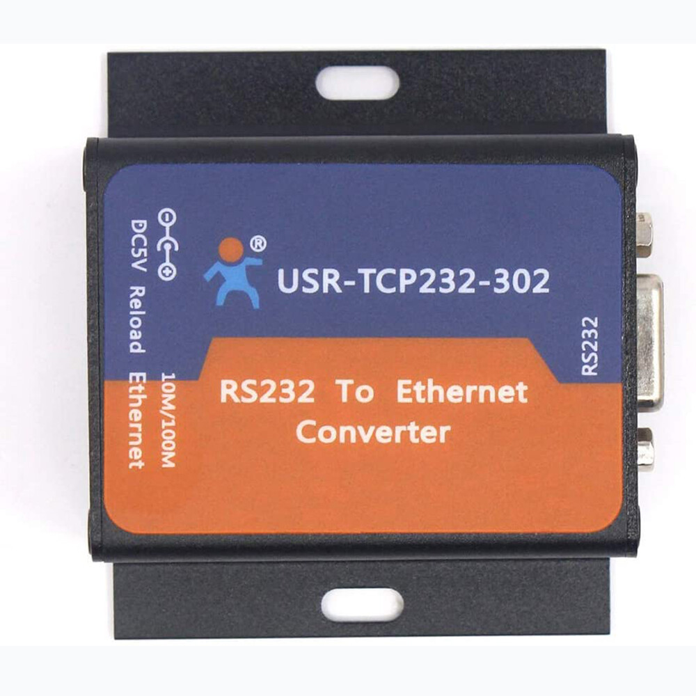 USR-TCP232-302 Tiny Size Serial RS232 to Ethernet TCP IP Server Module Converter