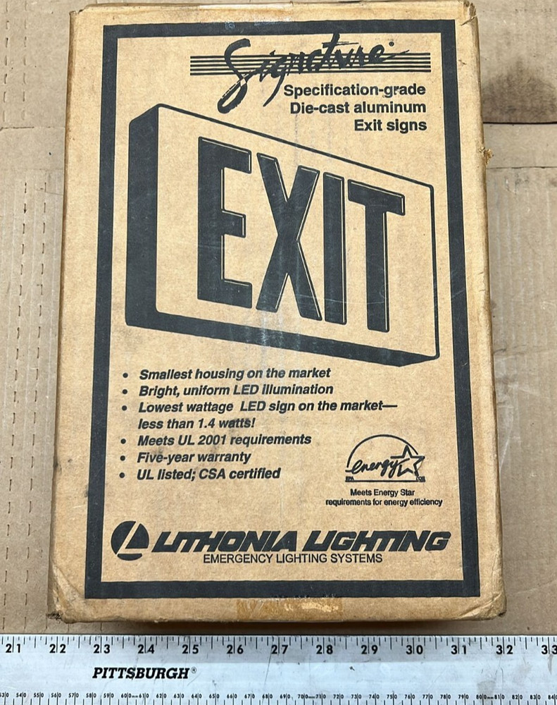 Lithonia Lighting LED Exit Sign Model X1A