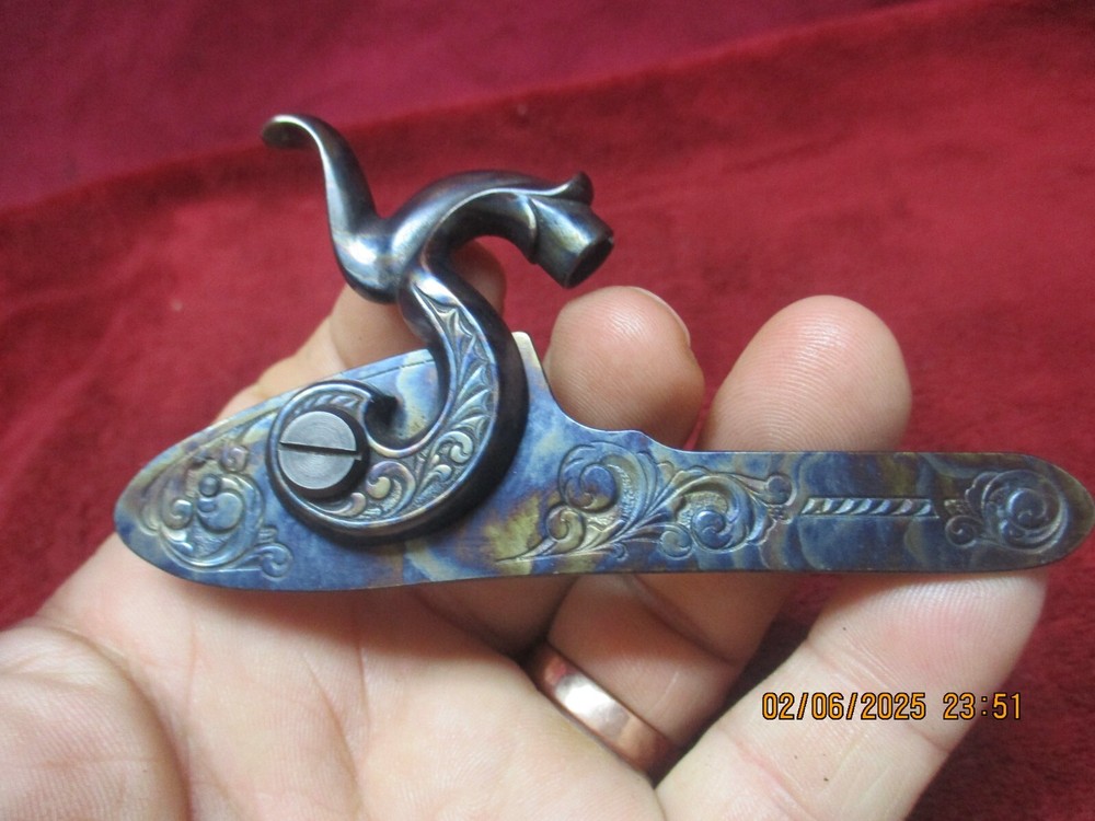 T/C Patriot 45 cal., 1970's Black Powder Muzzleloader.,, PART: Lock Assembly