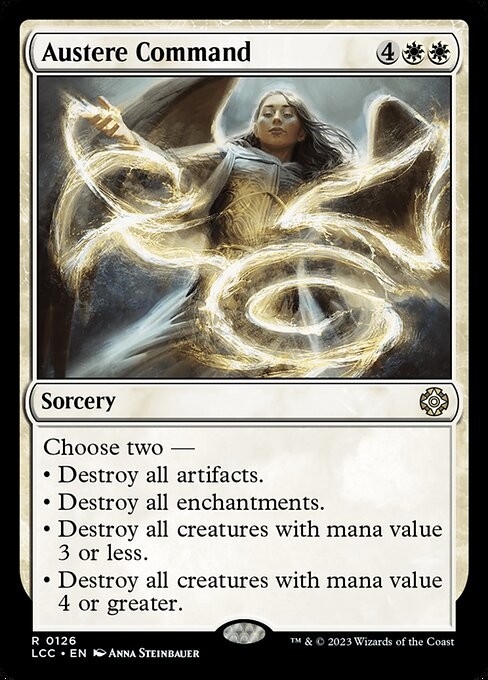 Austere Command 126 R Normal LCC MTG NM