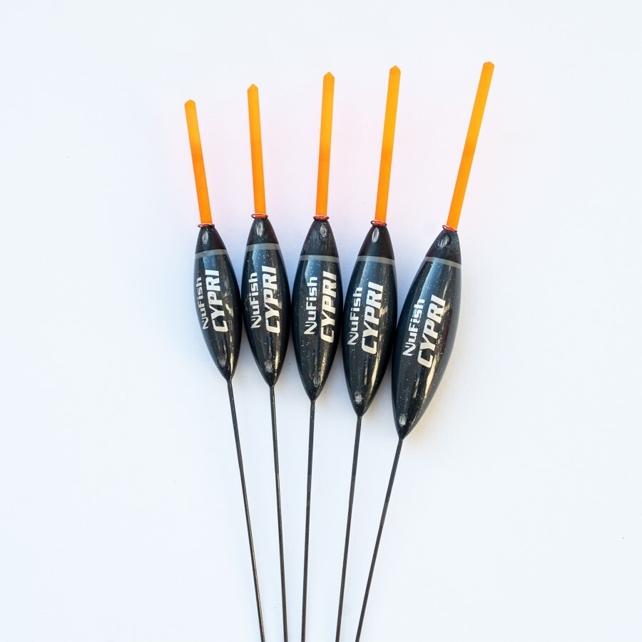 NuFish X-Strong Inline Pole Float Range Cypri Bulk Jigga Big Head Fury Tinx