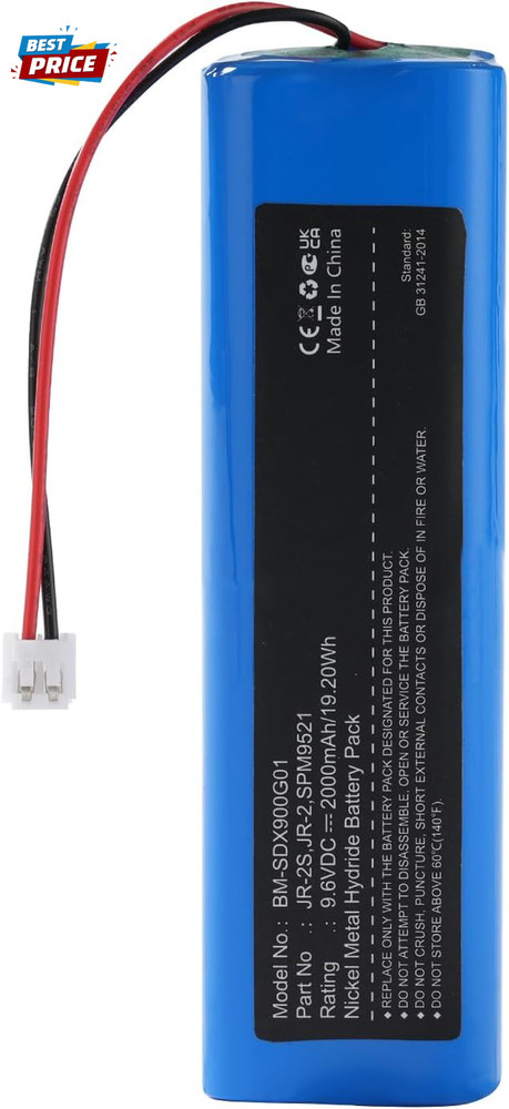 2000Mah Spektrum DX7 Transmitter Battery Replacement for DX6 Transmitter Older D