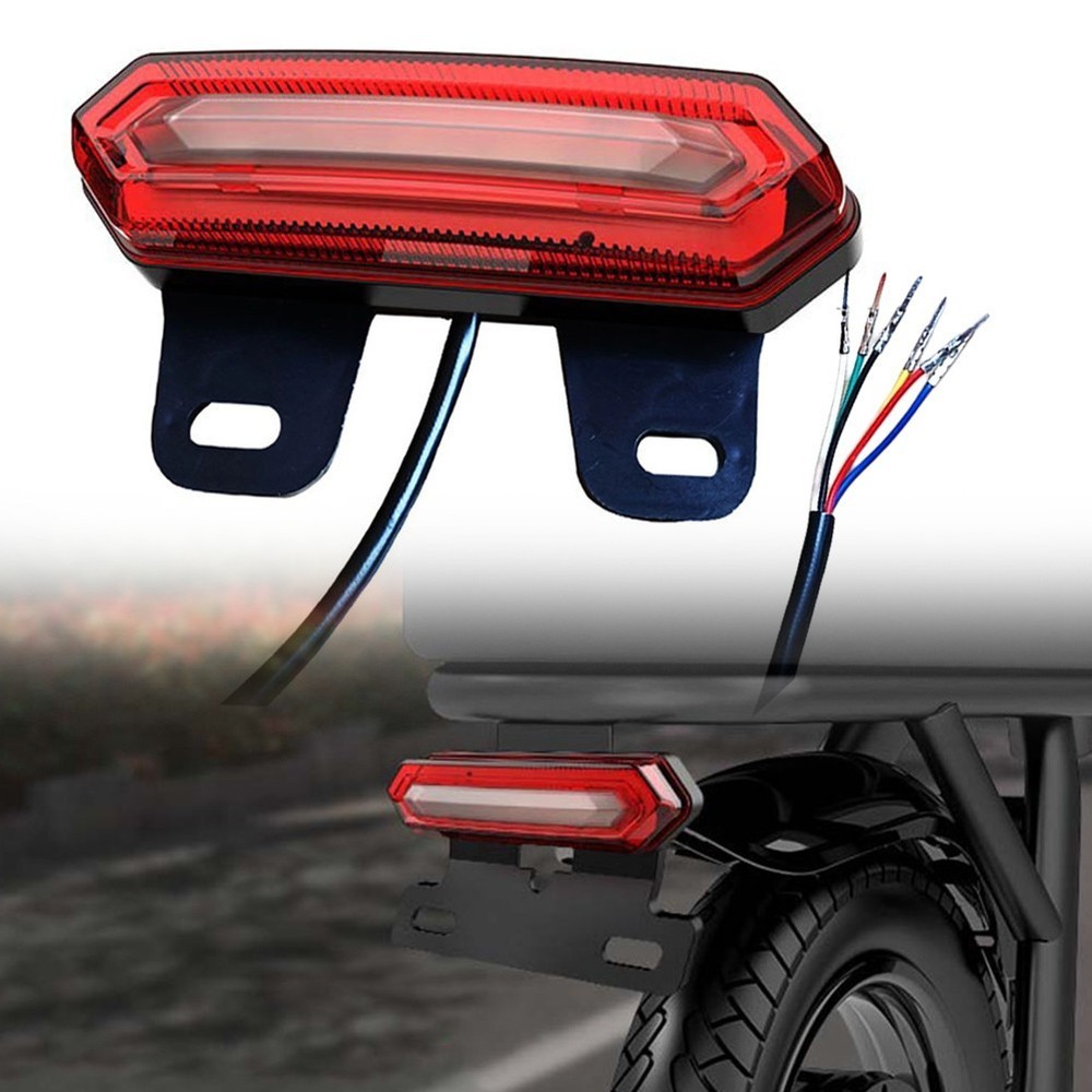 Functional Electric Scooter Taillight for Safety and Brake Functionality