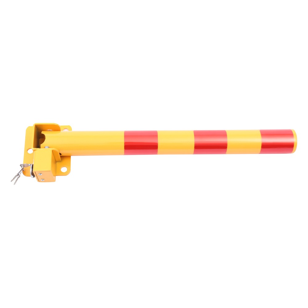 Automatic Locking Parking Post Safety Bollard Iron Pipe Traffic Post Barrier NEW