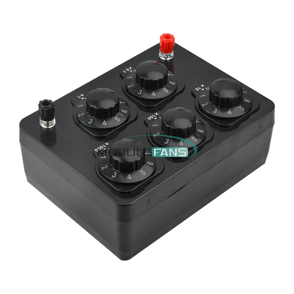 0-9999.9 Ohm Variable Resistance Box Decade Resistor For Physical Resistance