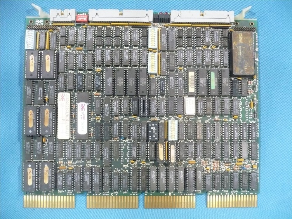 Emulex CU02 DHV11 DEC Digital Equipment Corp Board Module MicroVax Micro PDP Mux