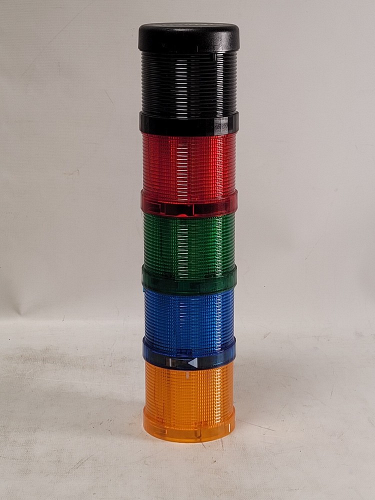 Siemens Signaling Column Stack Light Tower Red Yellow Blue Green Black