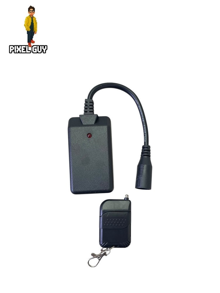 Wireless Smoke Machine Remote Control W/ 3 Pin Remote Control Receiver