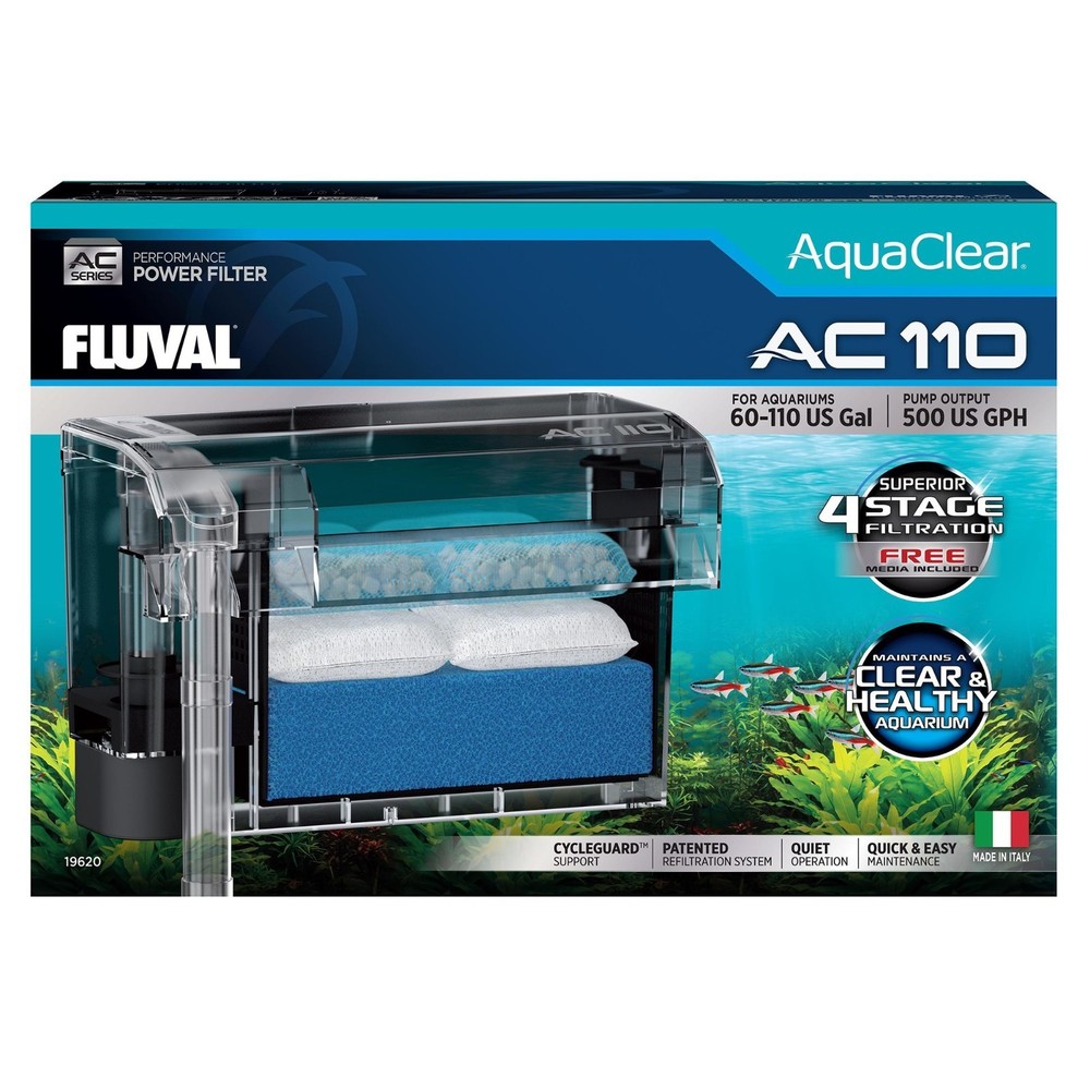 Fluval Aquaclear AC110 60-110 Gallon Performance Power Filter
