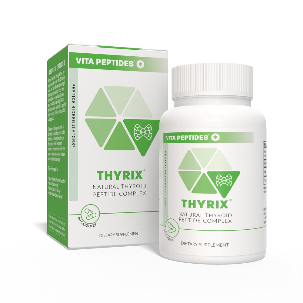 Thyrix – Thyroid Peptide Bioregulator 30 & 60 Capsules - Free Shipping