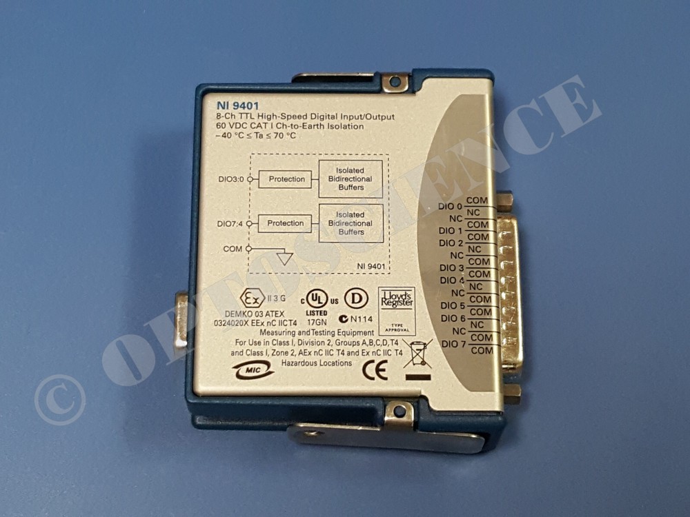 National Instruments NI 9401 cDAQ Digital Input / Output Module