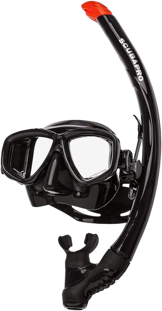 Ecco Diving Mask with Snorkel (Black)