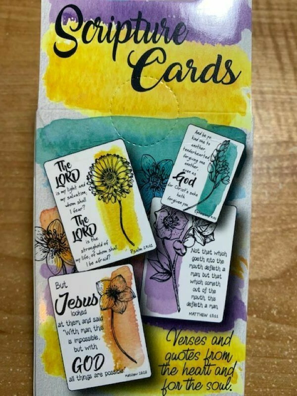 Scripture Cards - 54 Verses and Quotes From the Bible - Learn With Ease!