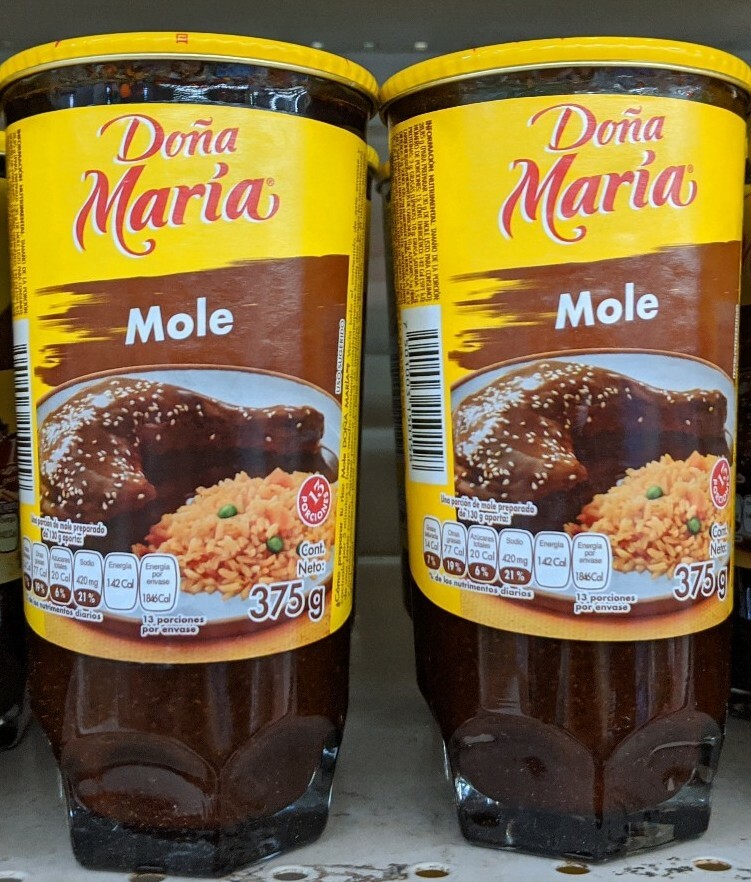 X2 DOÑA MARIA MEXICAN MOLE  375g each