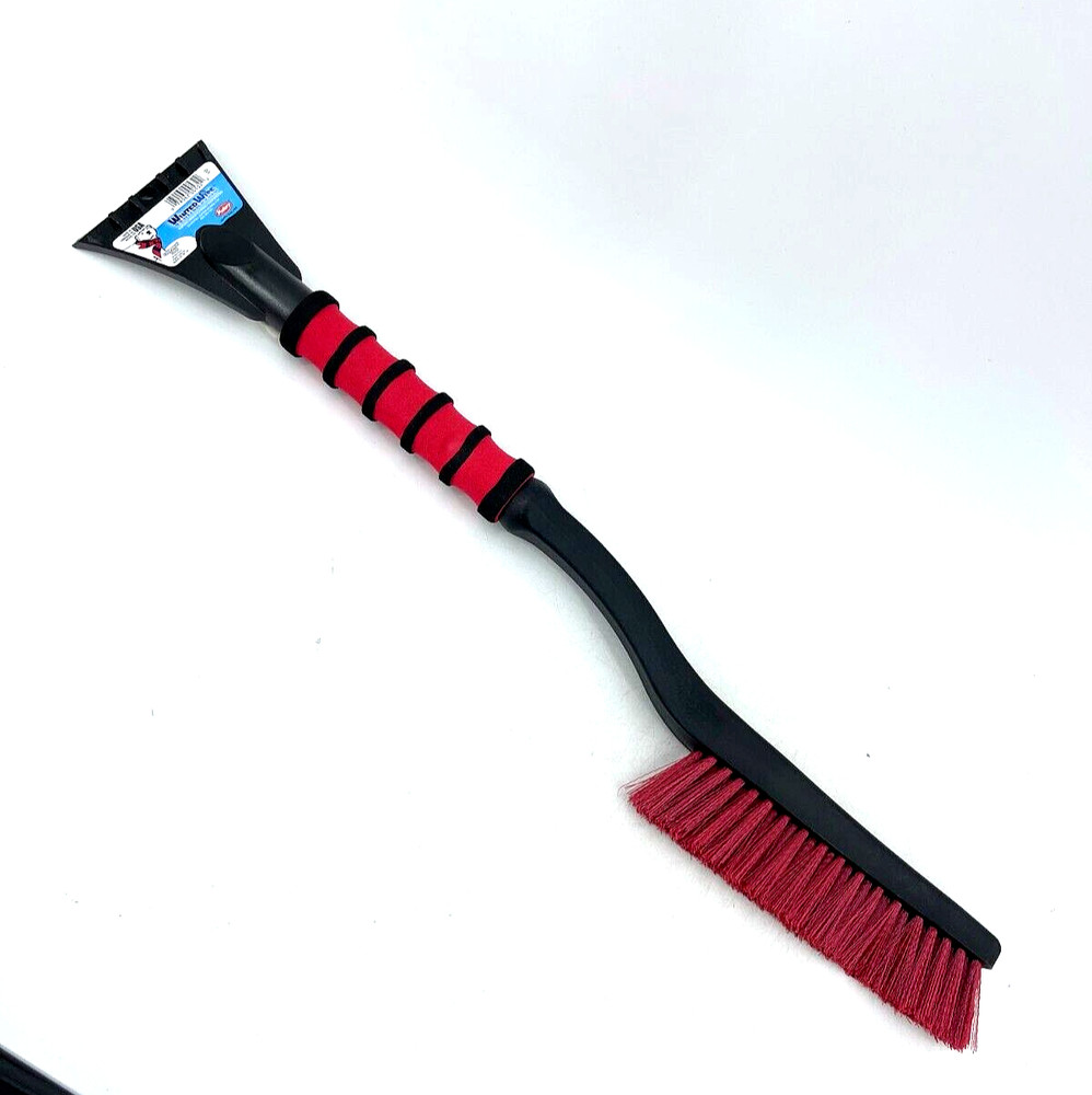 Mallory Winter Wise Snow Brush Scraper Tool Foam Grip Handle