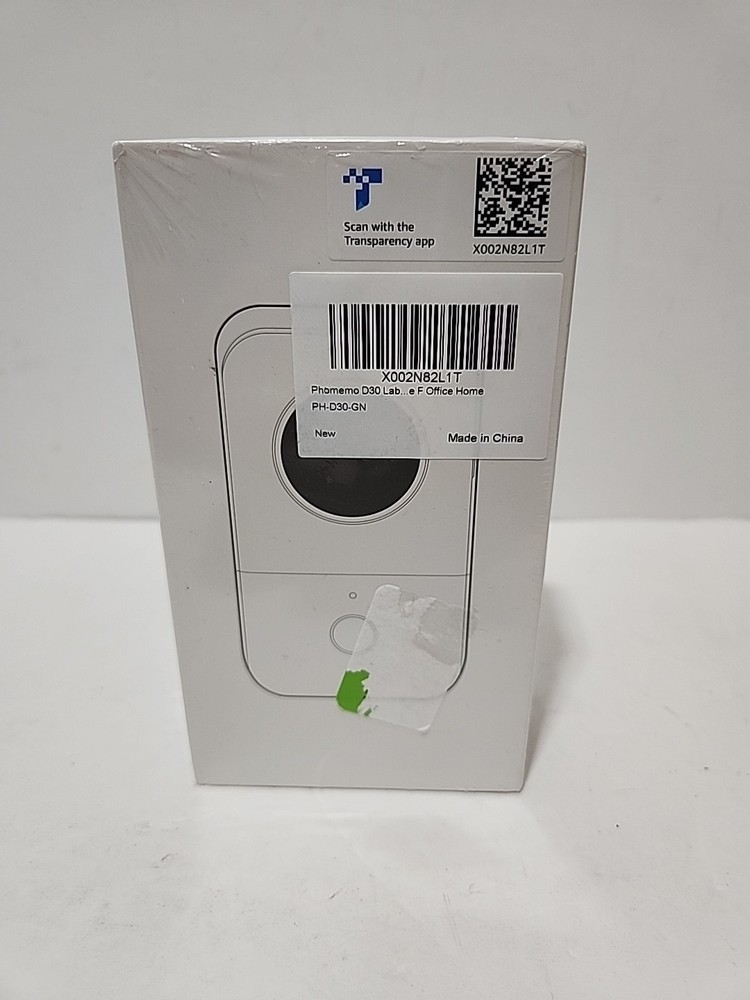 Phomemo D30 Label Maker Machine Portable Bluetooth Mini Label Printer (PH-D30-GN