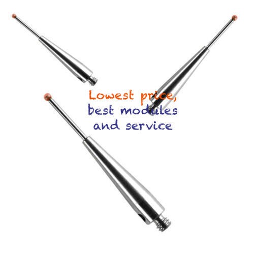 1PC for Touch Probe M2 Stylus 1mm Ruby Ball L20mm CMM A-5000-7808