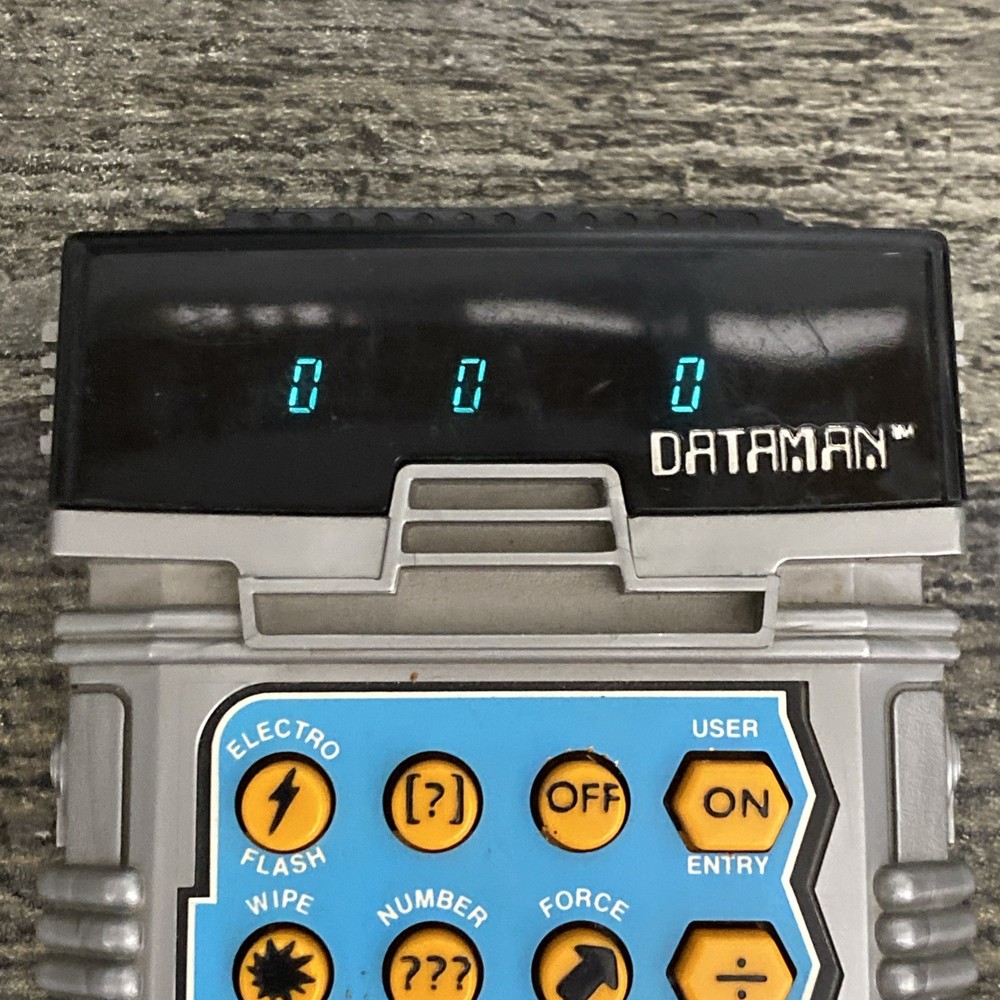 Vintage Texas Instruments DATAMAN Electronic Math Game Calculator 1970 Tested