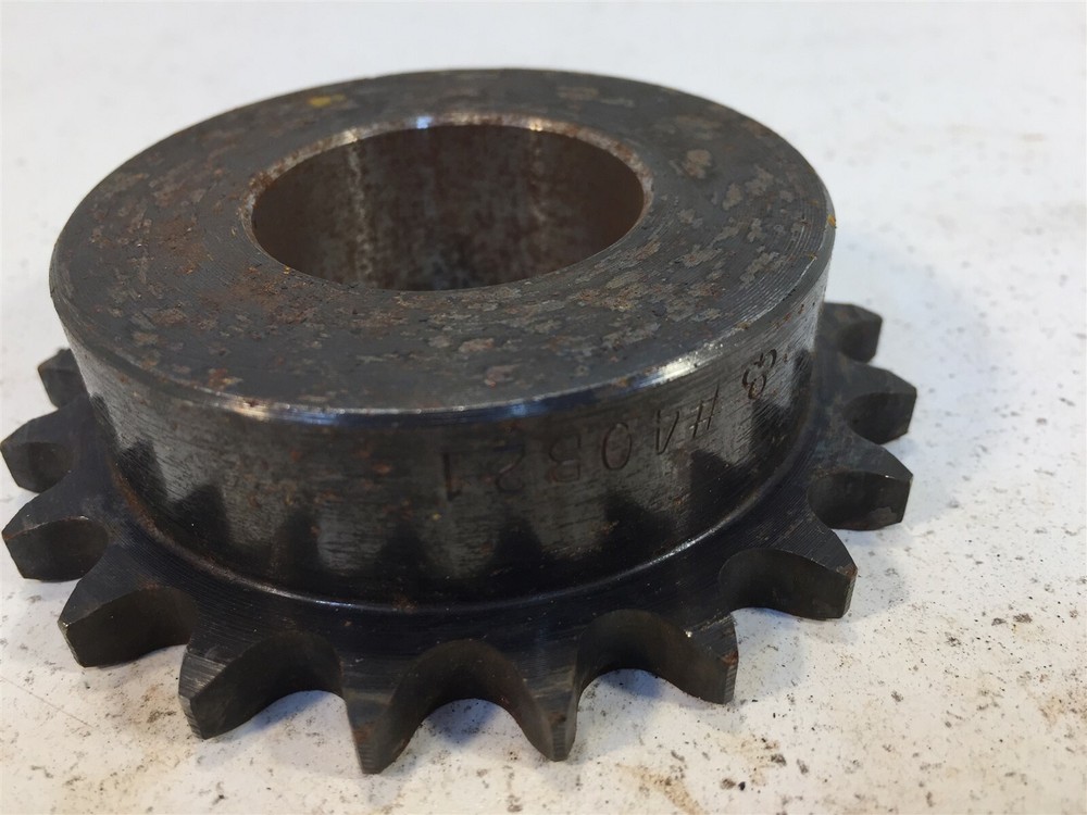 Tsubaki 40B21 Roller Chain Sprocket 1.43" Bore