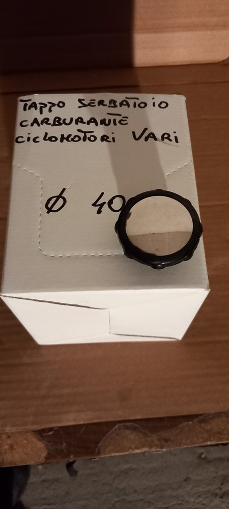 CHROME TANK CAP UNIVERSAL MOPEDS 40mm