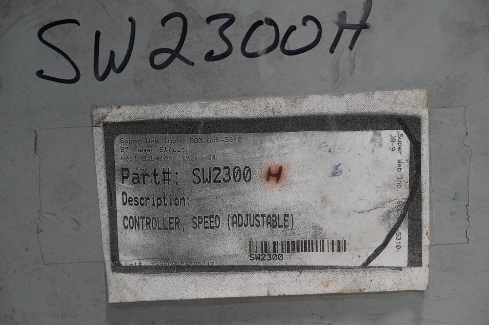 Super Web SW2300H adjustable speed controller