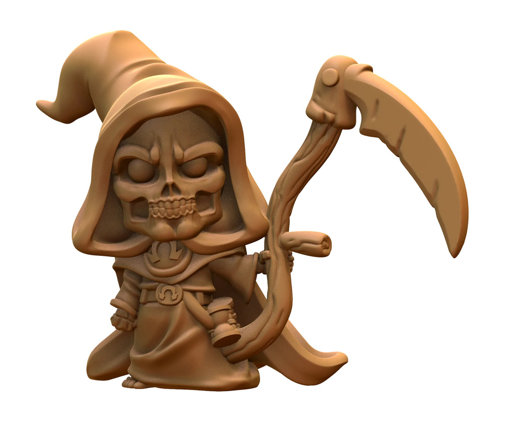 Capsule Chibi - D-World - Bone Man - Death