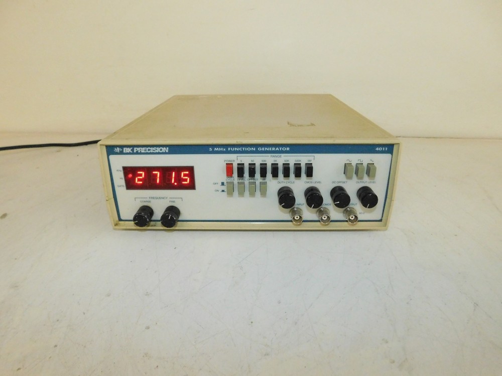 BK PRECISION 5 MHZ FUNCTION GENERATOR 4011  (SIS96)
