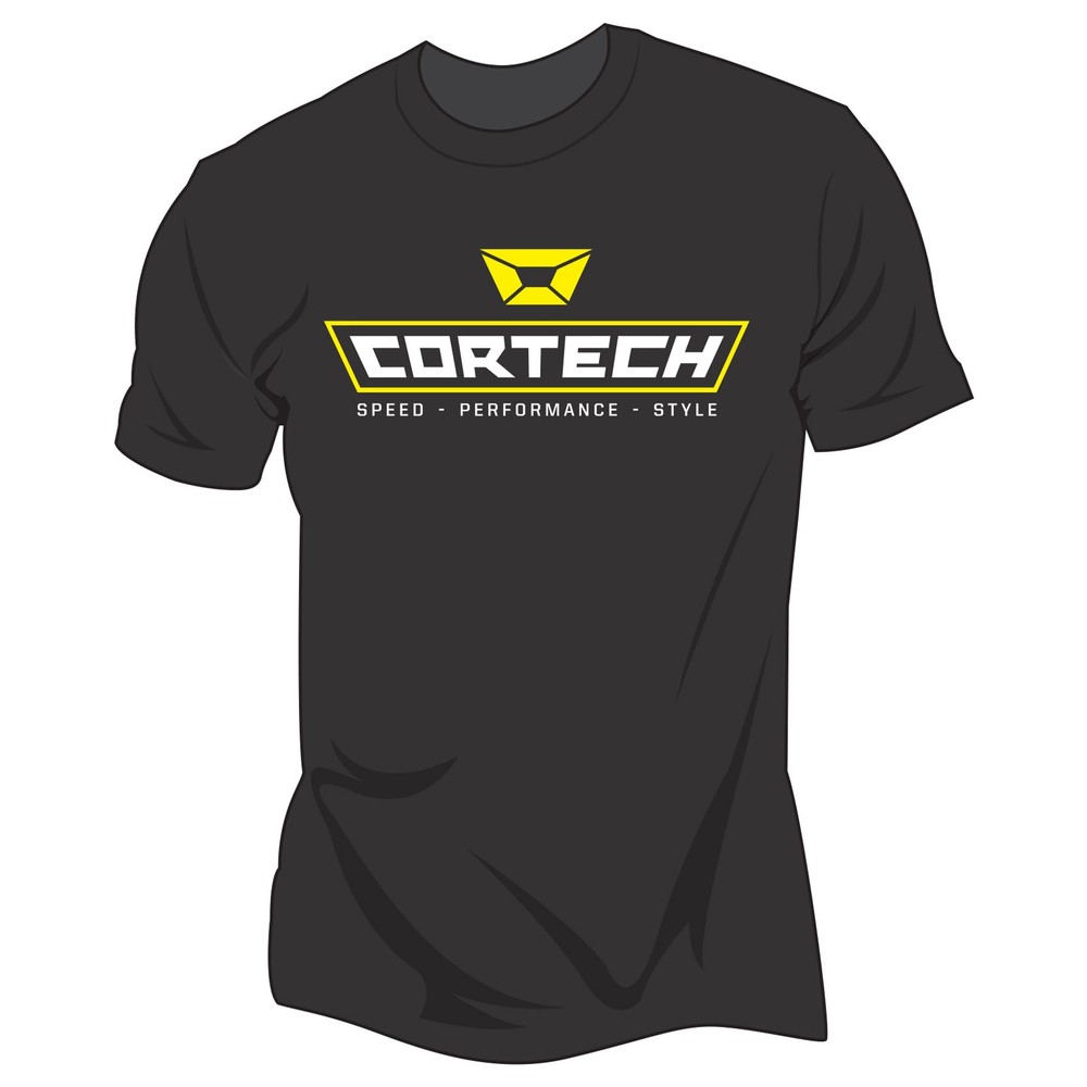 Cortech Cortech Logo SS Tees Md Black